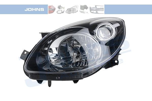 Farol principal JOHNS 60 04 09-2 JOHNS 60 04 09-2 Farol dianteiro RENAULT TWINGO 2020