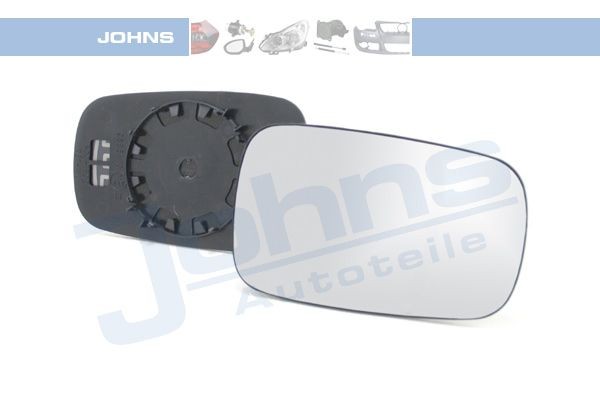 JOHNS Vidro de espelho, espelho retrovisor exterior 60 22 38-81 Vidro espelho retrovisor JOHNS Renault SCÉNIC 60 22 38-81