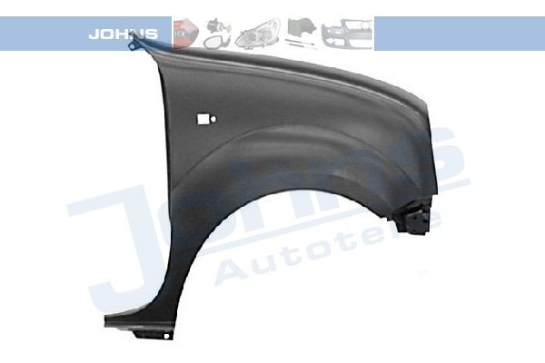 JOHNS Hjulskjerm 60 61 02 60 61 02 Skvettskjerm RENAULT ZOE JOHNS