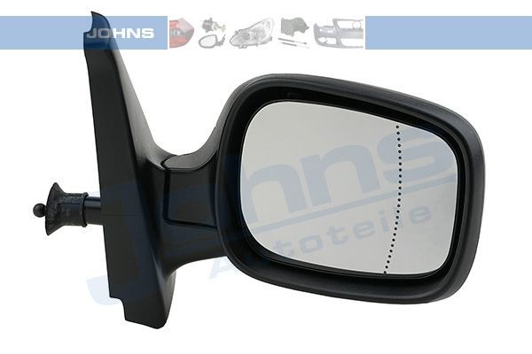 JOHNS Espelho retrovisor 60 61 38-5 Retrovisor lateral JOHNS Nissan QASHQAI 60 61 38-5