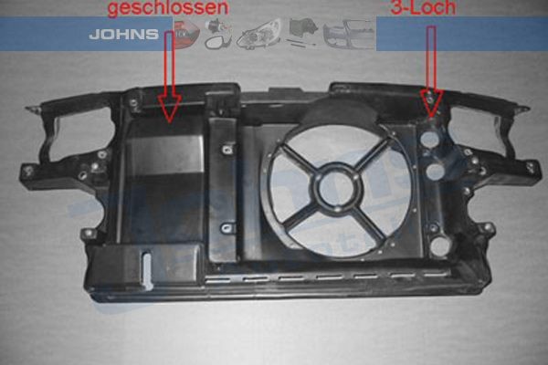 JOHNS Front Cowling 95 38 04-0 JOHNS Radiator support panel 95 38 04-0 experience