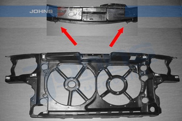 JOHNS Front kledning 95 38 04-4 95 38 04-4 Frontplate JOHNS ALFA ROMEO 159