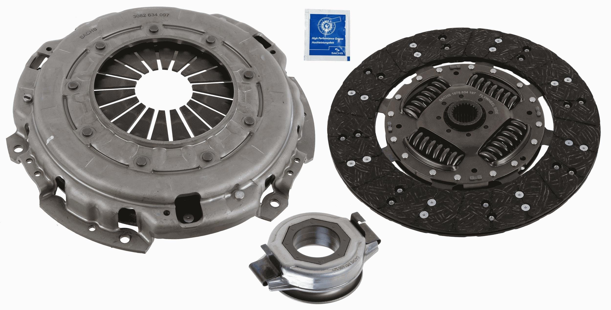 SACHS Sidurikomplekt 3000 951 697 SACHS 3000 951 697 Sidurikomplekt NISSAN Terrano II SUV (R20) 3.0 DiTD 4WD 170 hj 2001