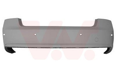 VAN WEZEL Støtfanger bak 0384545 Frontfanger og bakfanger Audi 8T3 0384545 VAN WEZEL