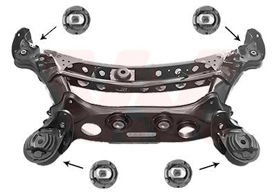 VAN WEZEL Ponte assale 3028629 3028629 costo Ponte assale VAN WEZEL MERCEDES-BENZ VANEO