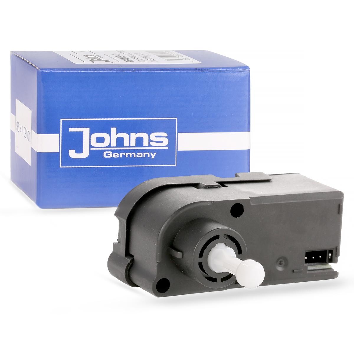 JOHNS Elemento de ajuste, regulação do alcance dos faróis 95 41 09-01 JOHNS 954109-01 Motor regulador de farol Audi A5 originais