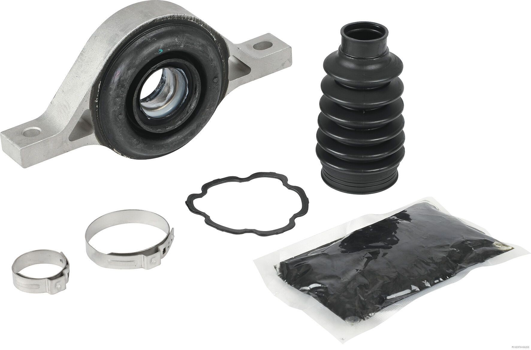 HERTH+BUSS JAKOPARTS Bearing, propshaft centre bearing J2910502 HERTH+BUSS JAKOPARTS J2910502 Hyundai Kona OS propshaft bearing replacement