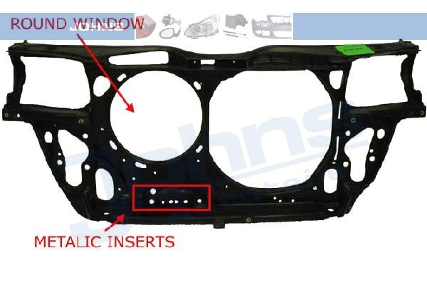 JOHNS Priekšdaļas apdare 95 48 04-2 Priekšdaļas apdare JOHNS Alfa Romeo 147 95 48 04-2