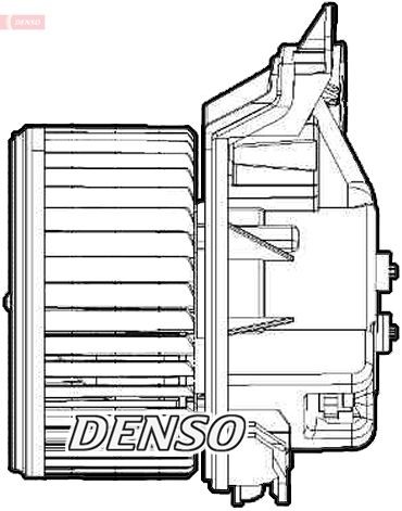 DENSO Kupévifte DEA09209 DENSO DEA09209 Interiørvifte Fiat Linea 323 pris
