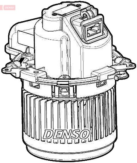 DENSO Kupéfläkt DEA23025 DEA23025 DENSO värmefläkt RENAULT MEGANE