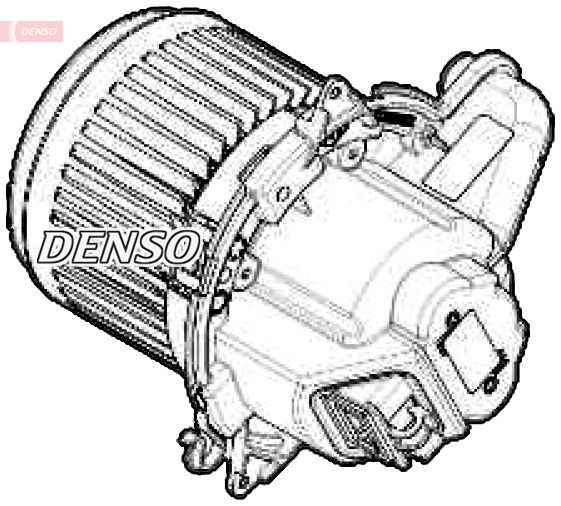 Vnútorný ventilátor DENSO DEA27002 DENSO DEA27002: Ventilátor kúrenia Dacia DOKKER 2019