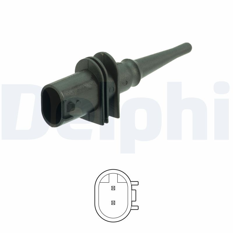 DELPHI Außentemperatursensor TS10533 TS10533 Außentemperaturfühler CHEVROLET MATIZ DELPHI kaufen