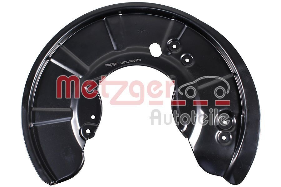METZGER Stænkskærm, bremseskive 6115554 METZGER Stænkskærm bremseskive TESLA 6115554