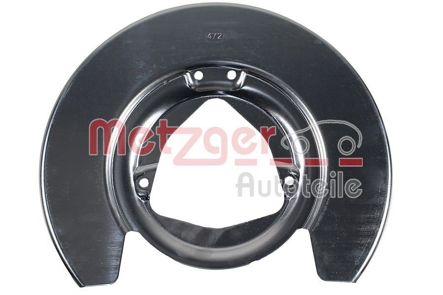 METZGER Splash Panel, brake disc 6115564 METZGER 6115564 TESLA Model Y (5YJY) brake drum backing plate replacement