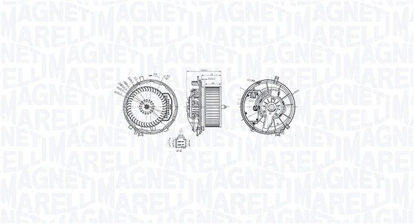 Βεντιλατέρ εσωτερικού χώρου MAGNETI MARELLI 069412769010 MAGNETI MARELLI 069412769010: Μοτέρ καλοριφέρ Volkswagen PASSAT 2021
