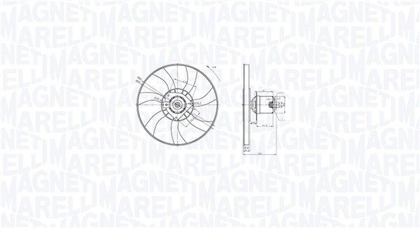 MAGNETI MARELLI Ventola radiatore 069422872010 069422872010 Ventola radiatore RENAULT SCÉNIC MAGNETI MARELLI costo