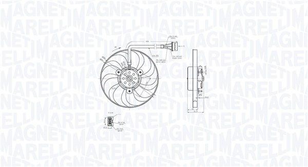 MAGNETI MARELLI Βεντιλατέρ 069422876010 Βεντιλατέρ MAGNETI MARELLI CADDY 069422876010 φθηνά