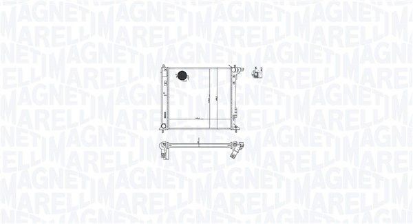 MAGNETI MARELLI Jäähdytin, moottorin jäähdytys 350213216200 MAGNETI MARELLI Syyläri HYUNDAI 350213216200