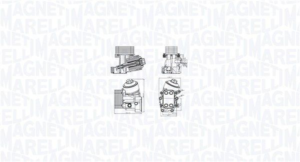 MAGNETI MARELLI Oljekjøler, motorolje 350300004100 Oljekjøler LAND ROVER MAGNETI MARELLI 350300004100
