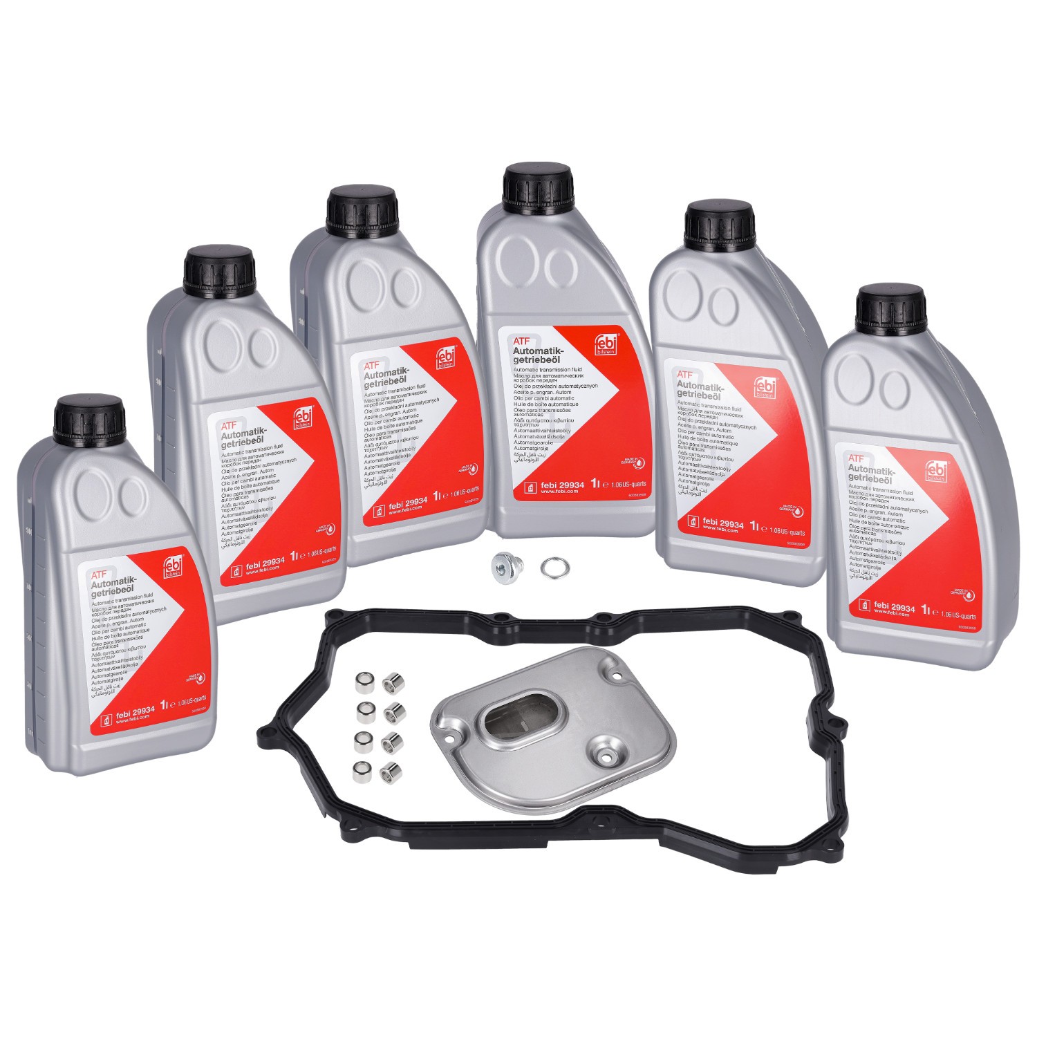 FEBI BILSTEIN Ölwechselkit für Automatikgetriebe 176876 Teilesatz, Ölwechsel-Automatikgetriebe FEBI BILSTEIN AMAROK 176876 günstig