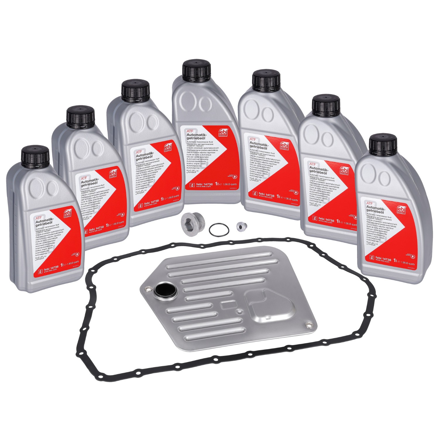 FEBI BILSTEIN Ölwechselkit für Automatikgetriebe 176899 Teilesatz, Ölwechsel-Automatikgetriebe FEBI BILSTEIN Q5 176899 günstig