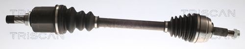 TRISCAN Veio de transmissão 8540 25708 Semi eixo transmissão TRISCAN Dacia DOKKER 8540 25708