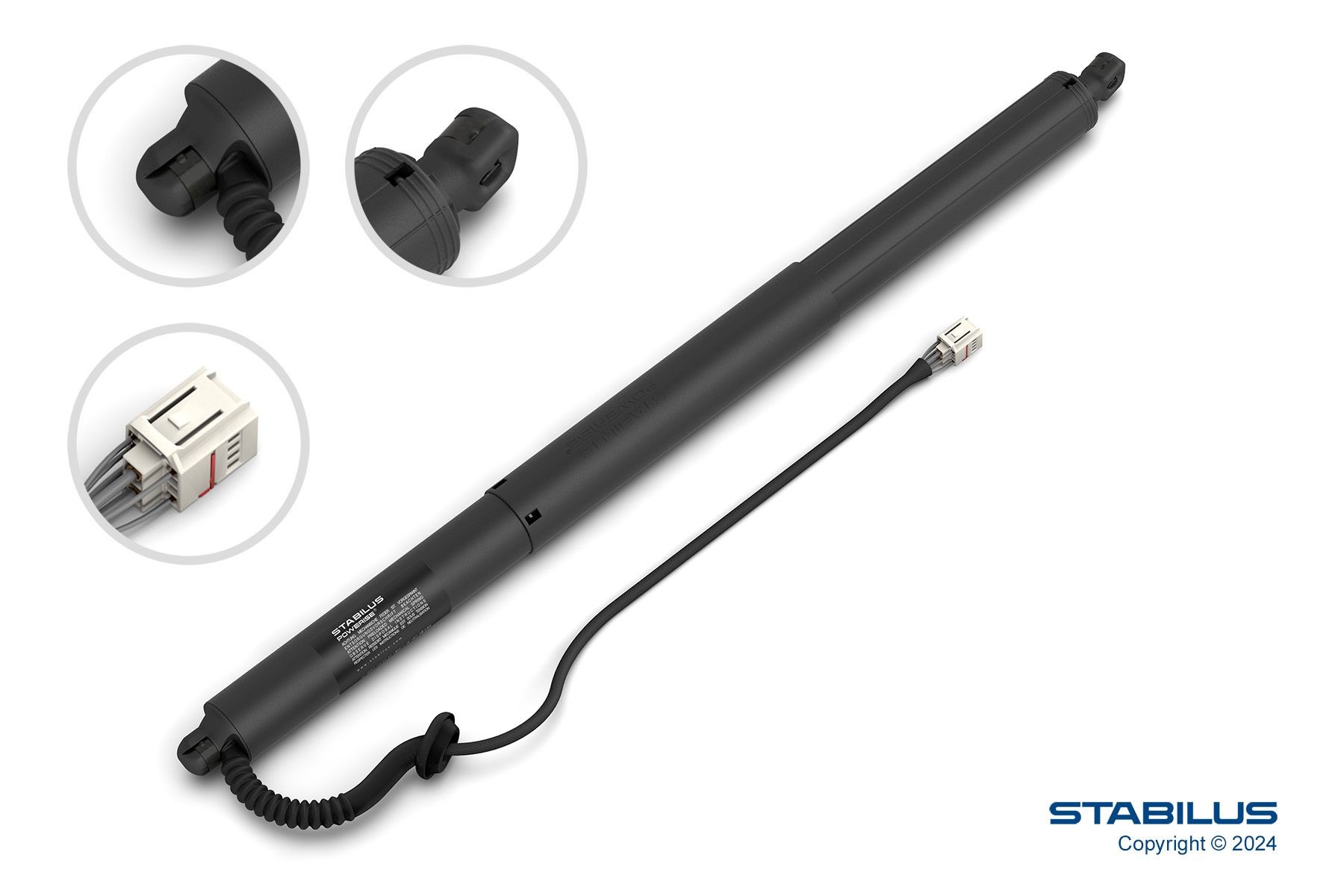STABILUS Elmotor, bagklap 697217 STABILUS 697217 Bagklapsdæmper MG MG 4 originale