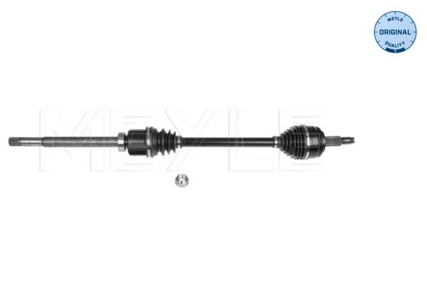 MEYLE Drive shaft 16-14 498 0184 MEYLE 16-14 498 0184 NISSAN NV400 Minibus (X62, X62B) cv shaft replacement