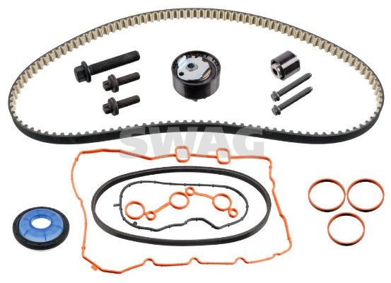 SWAG Distributieriem set 33 10 9143 Opel REKORD Tandriem SWAG 33 10 9143