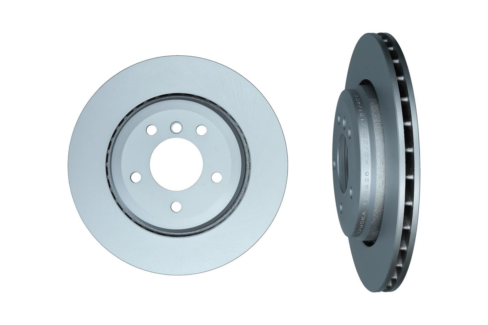 KAMOKA Jarrulevy 103426 Jarrulevy KAMOKA Taka-akseli, 320x22mm, 5, 5x120, Tuuletettu