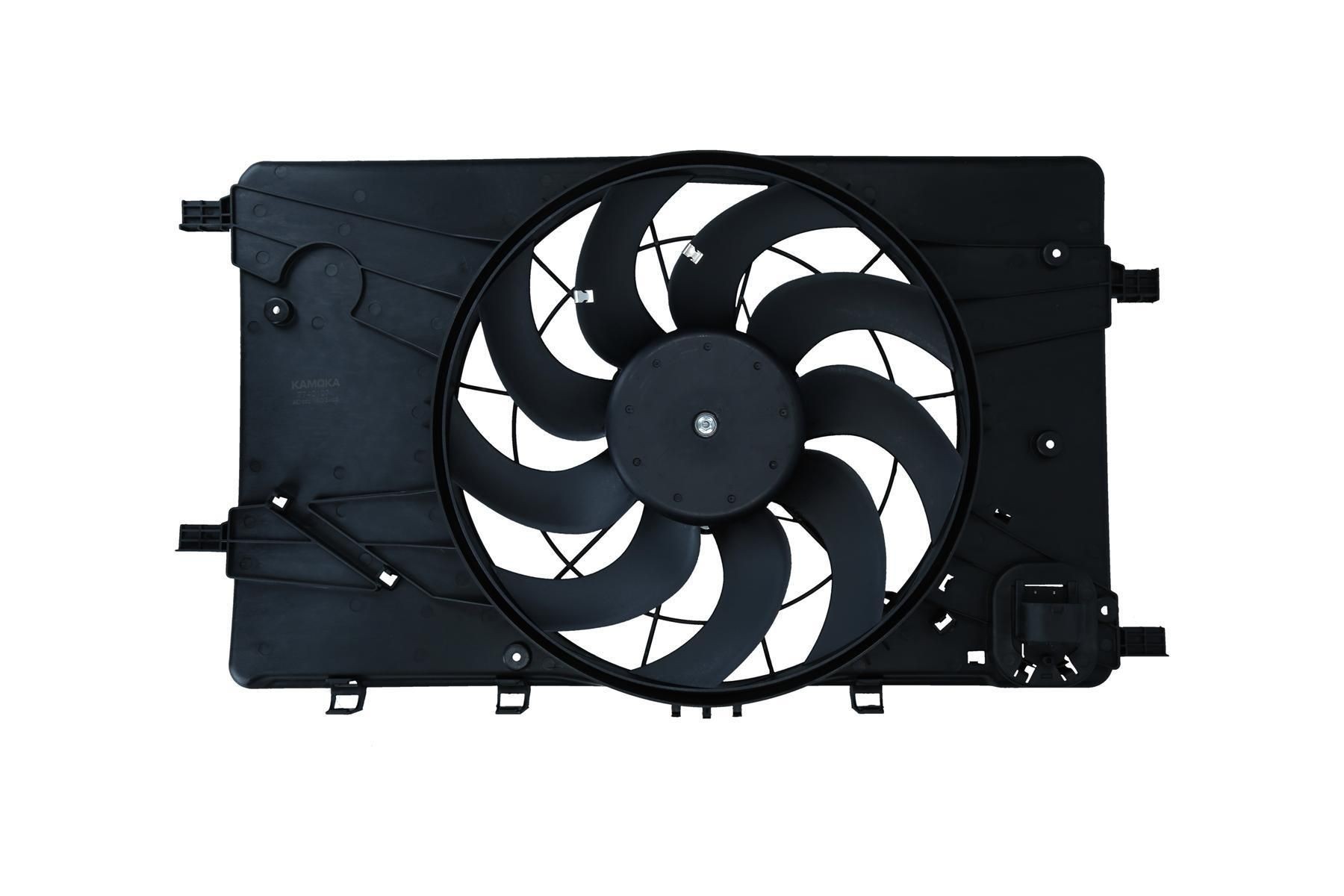 Koelventilator KAMOKA 7740107 KAMOKA 7740107 Radiateur-ventilator CHEVROLET CRUZE 2004