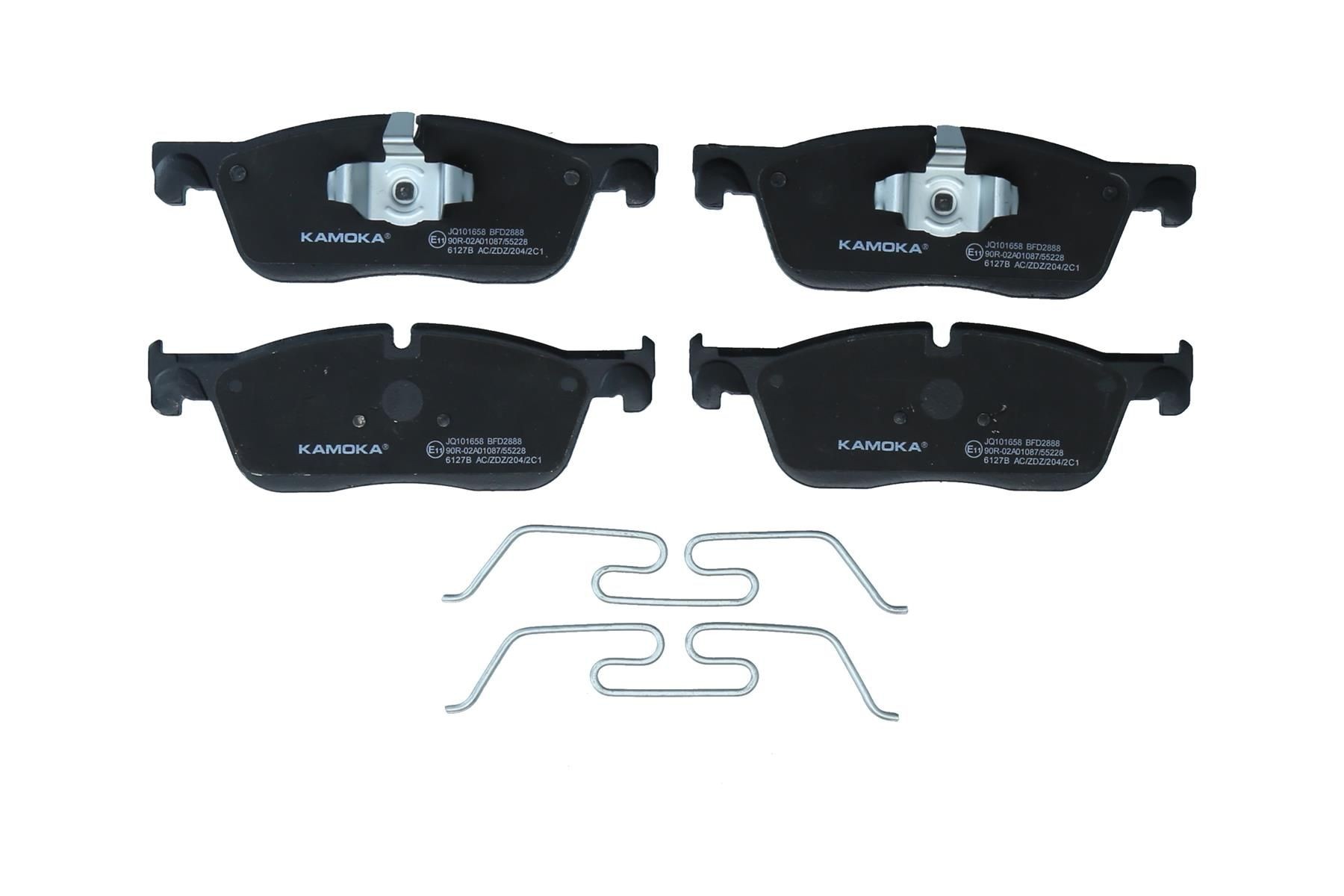 KAMOKA Τακάκια φρένων JQ101658 KAMOKA JQ101658 Τακάκια φρένων JAGUAR F-Pace (X761) 3.0 P340 MHEV 340 PS 2025