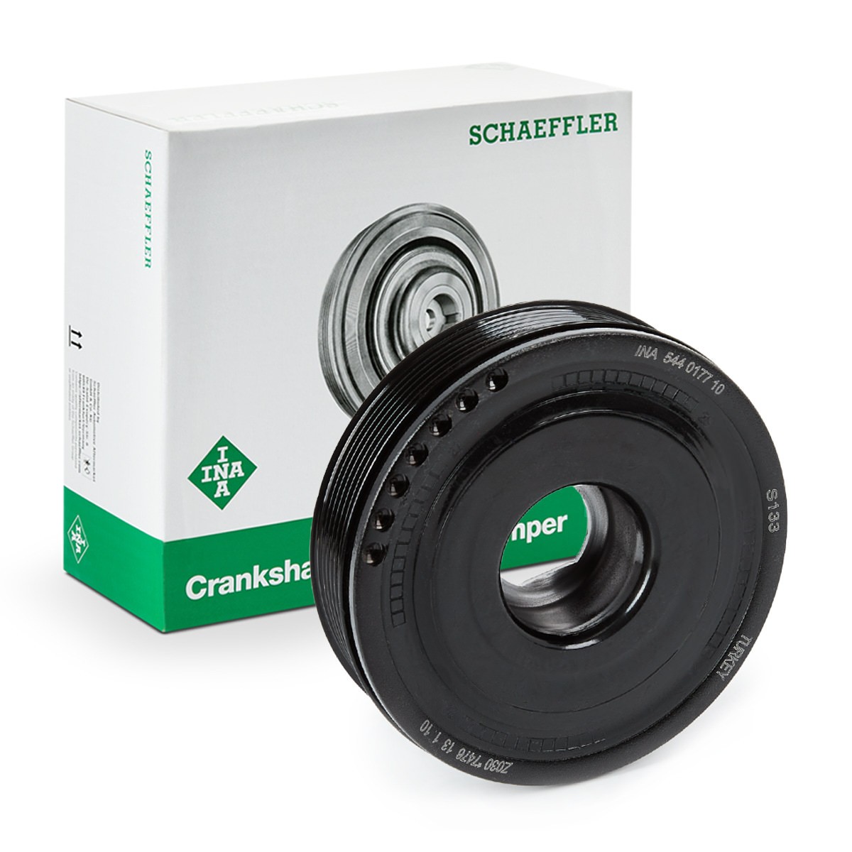 INA Poulie damper (vilebrequin) 544 0177 10 Renault KANGOO Poulie de vilebrequin INA 544 0177 10