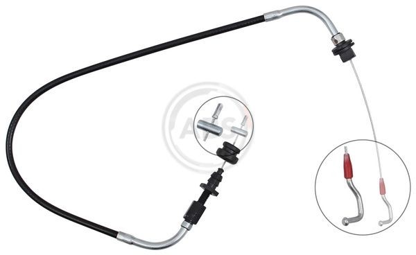A.B.S. Gaskabel K34760 A.B.S. K34760 Gaskabel BMW E28 goedkoop
