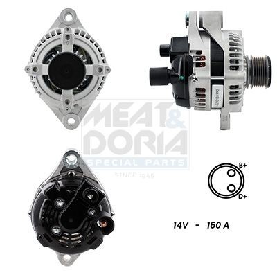 MEAT & DORIA Alternateur 55401220 Dynamo MEAT & DORIA 147 55401220 pas cher