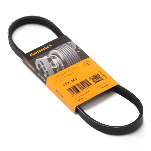 CONTITECH Hosszbordás szíj 4PK665 CONTITECH 4PK665 Lánc Taunus (GBFK)