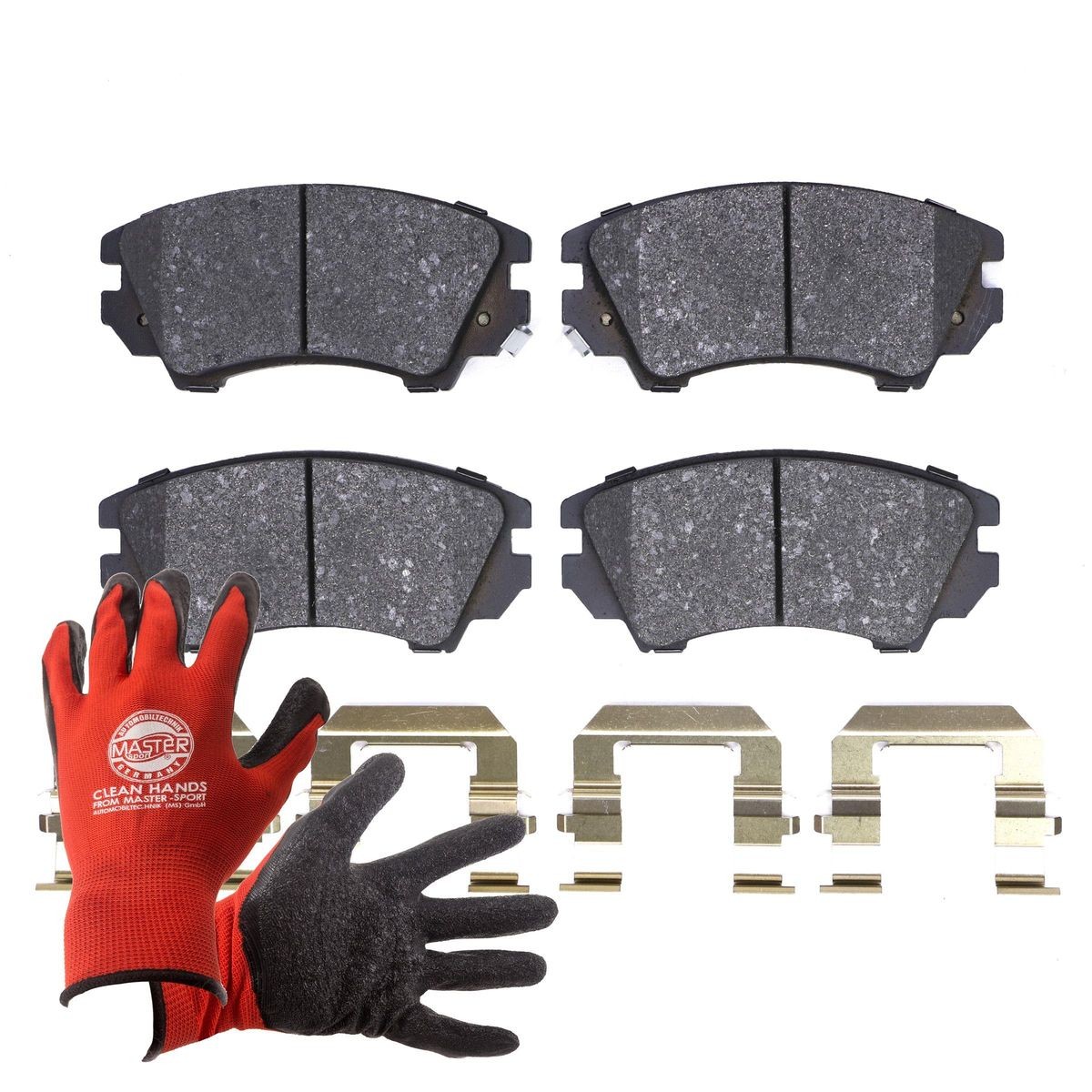 MASTER-SPORT Bremseklosser 13046056122N-SET-MSP Klosser MASTER-SPORT Saab 900 13046056122N-SET-MSP