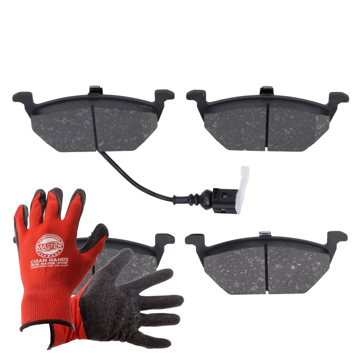 MASTER-SPORT Bremseklodser 13046071172N-SET-MSP Bremseklods MASTER-SPORT A3 13046071172N-SET-MSP billig