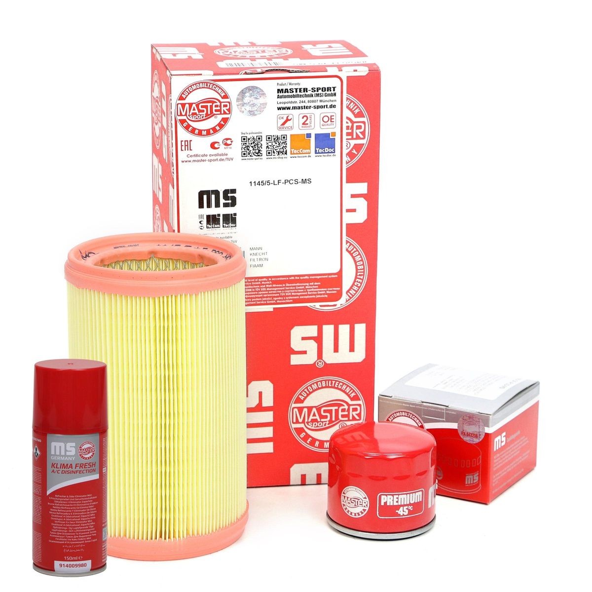 MASTER-SPORT Kit filtri 450001092P 450001092P costo Kit filtri MASTER-SPORT RENAULT SCÉNIC