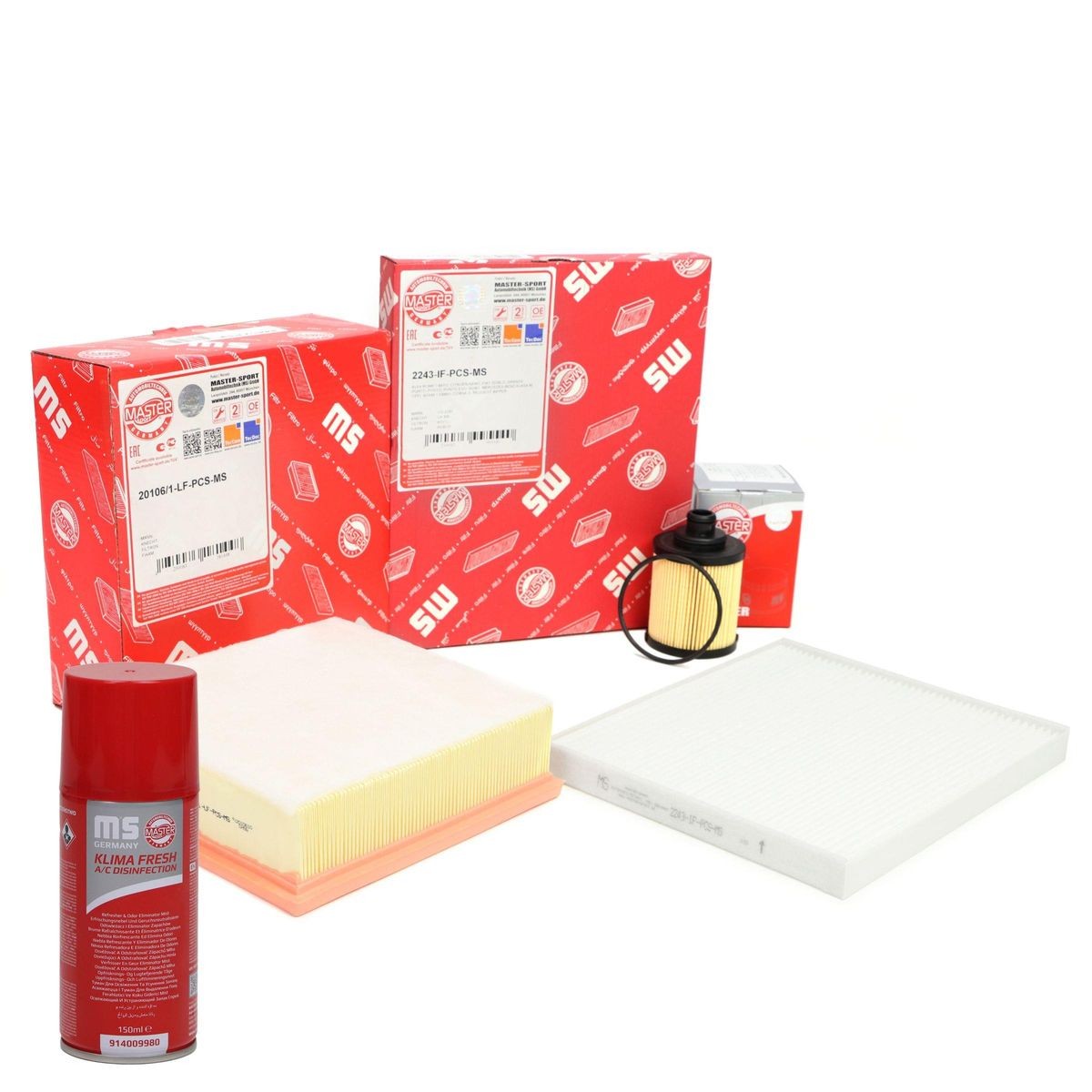 MASTER-SPORT Filter kit 450001402P Servicekit og filtersæt MASTER-SPORT Dodge CHARGER 450001402P