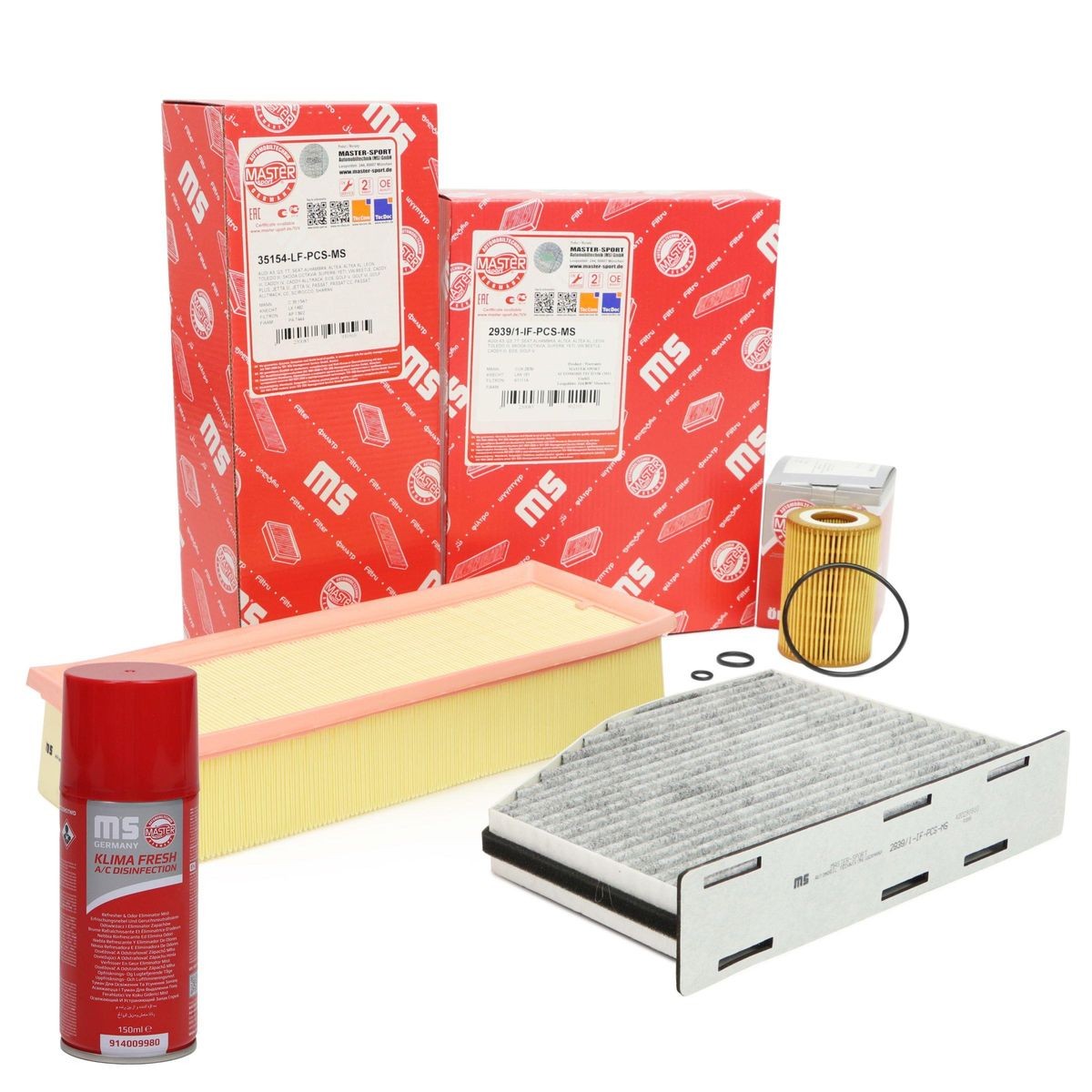 MASTER-SPORT 450001783P Filter-komplekt MASTER-SPORT 450001783 Filter-komplekt