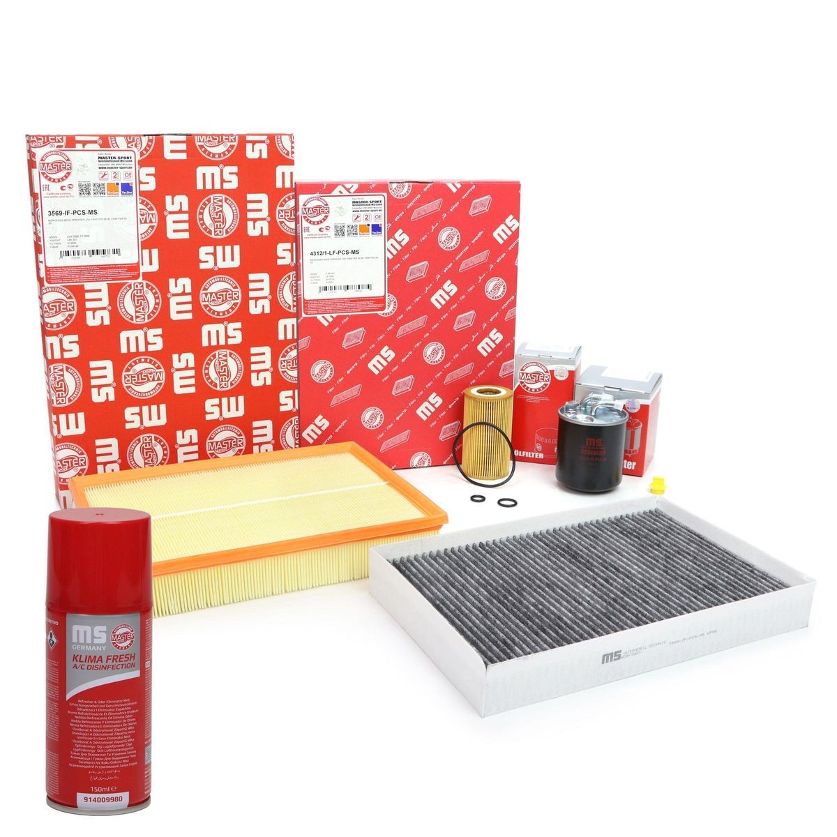 MASTER-SPORT Kit de filtres 450001933P Peugeot BOXER Kit de filtres MASTER-SPORT 450001933P