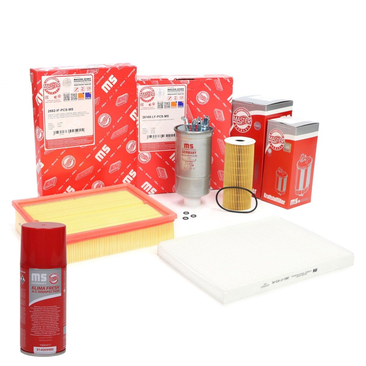 MASTER-SPORT Kit de filtres 450001972P Chevrolet NUBIRA Kit de filtres MASTER-SPORT 450001972P