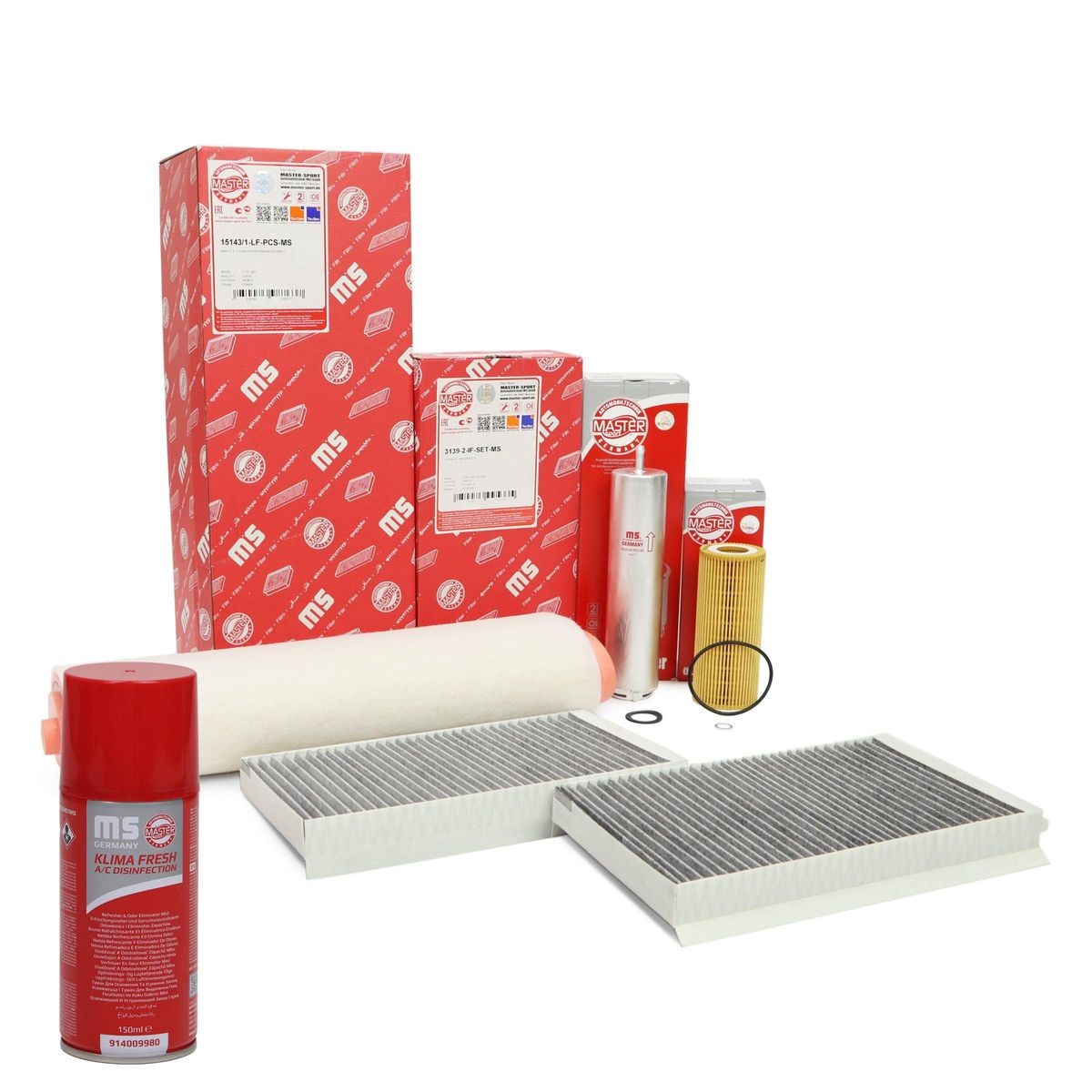 MASTER-SPORT Filtersett 450002283P Filtersett MASTER-SPORT H350 450002283P billige