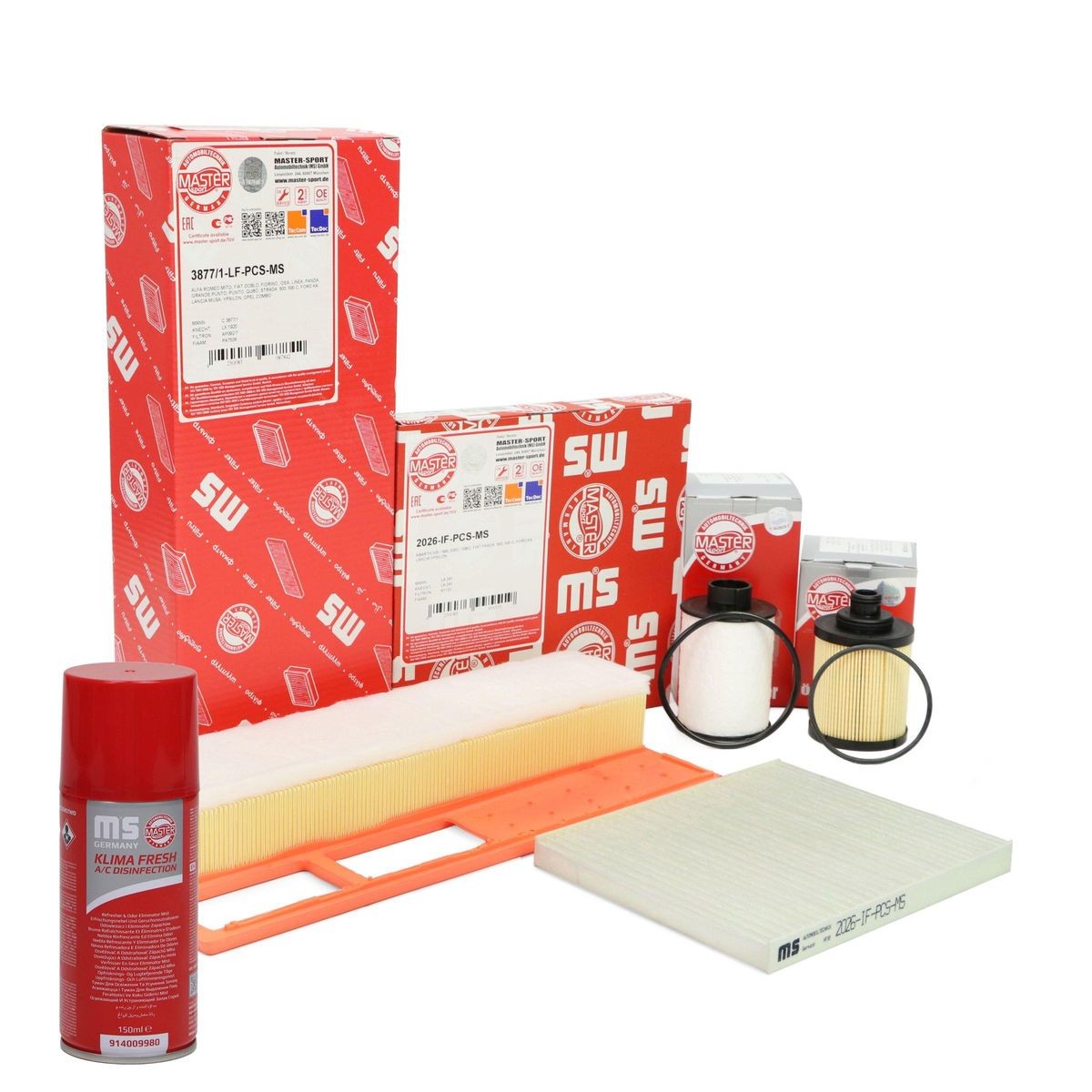 MASTER-SPORT Σετ φίλτρων 450002462P Σετ φίλτρων MASTER-SPORT ORLANDO 450002462P φθηνά