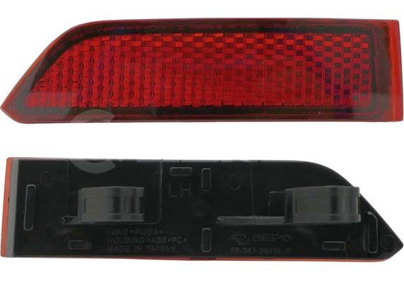 ALKAR Ανακλαστήρας 2203139 2203139 Αντανακλαστήρες ALKAR SUZUKI SX4