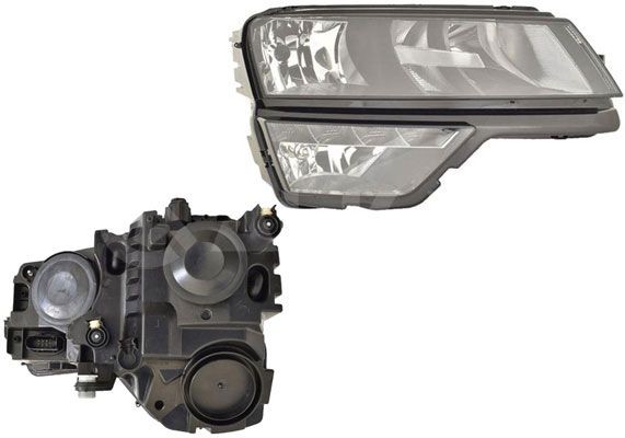 ALKAR Projecteur principal 2754527 2754527 Phares ALKAR SKODA KAMIQ