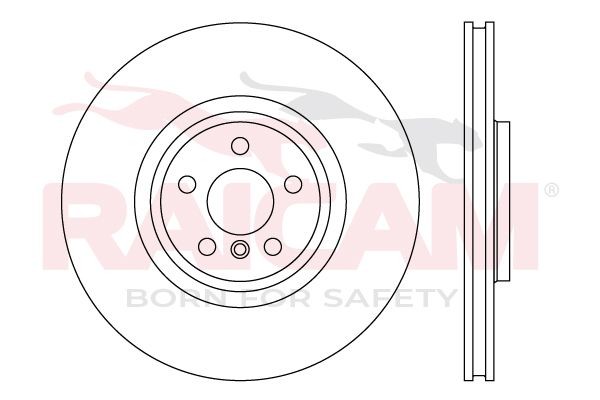 RAICAM Bremseskive RD01586L RD01586L Bremseskiver RAICAM CHEVROLET VOLT