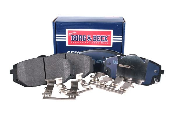BORG & BECK Brzdové doštičky/platničky BBP2933 Športové brzdové doštičky BORG & BECK SUZUKI BBP2933