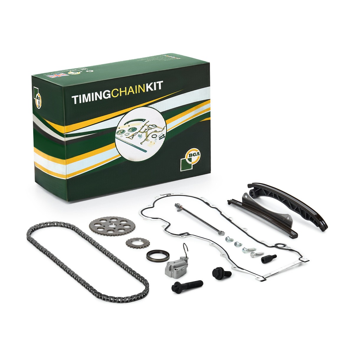 BGA Registerkjedesett TC0381FK Registerkjede BGA Peugeot 404 TC0381FK